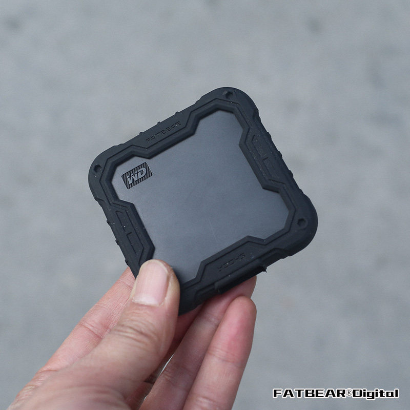 Fat Bear is suitable for WD Western Digital Elements SE new elements SSD solid-state mobile hard drive drop-proof protective cover military tactical shockproof shockproof silicone sleeve