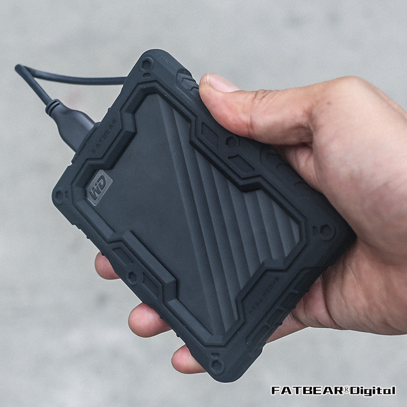 Fattening application WD Western Digital Western Digital WesternMy Passport accompanying version Carry-on Hard Disc Anti-Fall Protective Sleeve Military Style Shockproof Silicone Cover Anti Slip Jacket