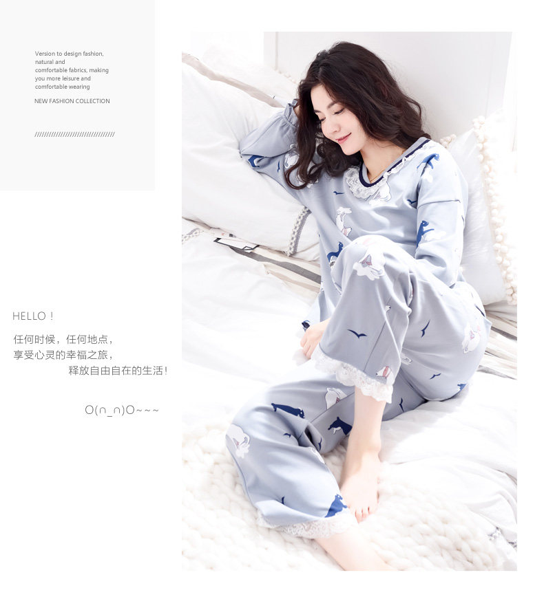 Pyjama mixte en Coton à manches longues - Ref 3004691 Image 16