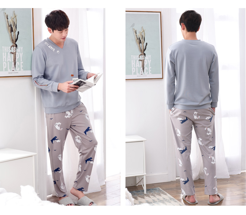 Pyjama mixte en Coton à manches longues - Ref 3004691 Image 20