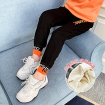3 Children 4 foreign atmosphere 5 autumn and winter clothes 6 girls sports pants 7 thick 8 plus velvet long pants girls casual cotton pants 10 years old