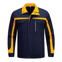 Spring autumn and winter thick work clothes suit strong and wear-resistant auto repair clothing engineering clothing labor protection clothing factory workshop tops for men
