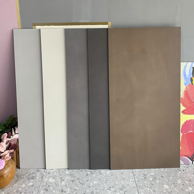 Industrial wind grey anti-slip floor tiles 600X1200 Living room Fitness Room Micro Cement Imitation Ancient Brick Indoor Wall Tiles