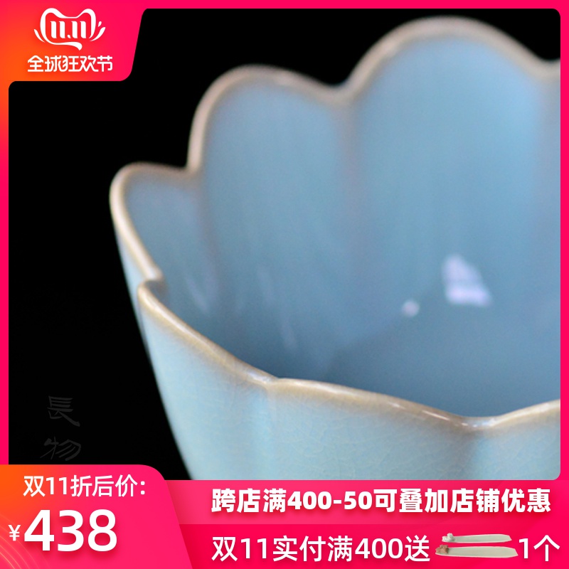 Offered home - cooked in imitation of your up lotus - shaped bowl of archaize of jingdezhen ceramic bowl Chinese rice bowls of jianshui manual porcelain dish