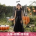 Trẻ em Halloween Thiên Thần Bóng Tối Ma Cà Rồng Trang Phục Hóa Trang Quốc Đen Quỷ Hiệu Suất Đầm gg halloween 2022 Trang phục haloween