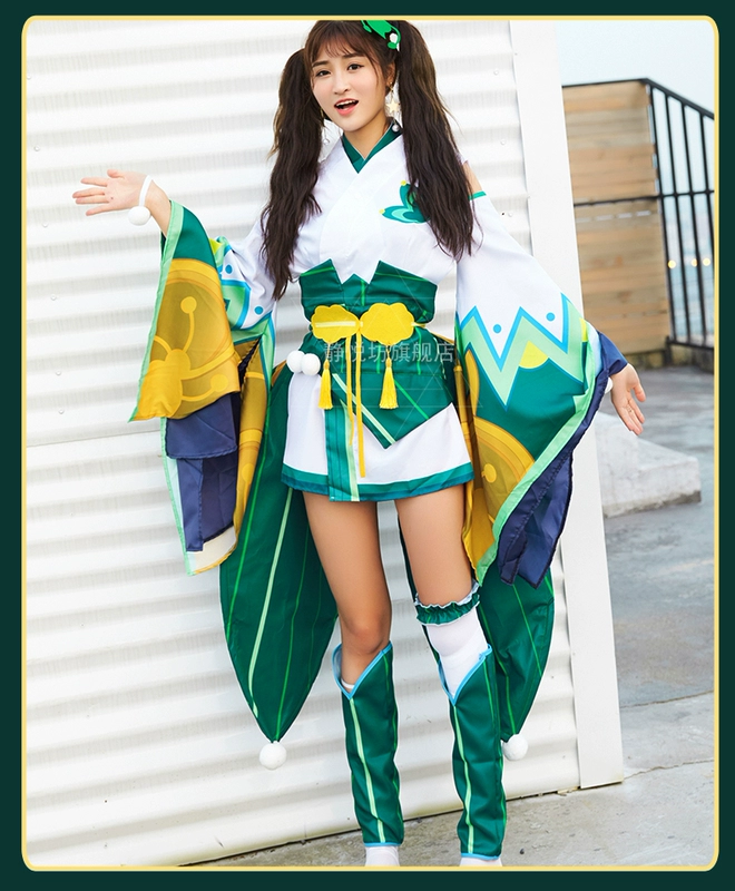 Trò chơi di động Netease Yinyang Shiying cỏ Firefly COS quần áo cosplay quần áo kimono áo choàng tắm Lễ hội mùa hè quần áo phụ nữ đồ cosplay gợi cảm