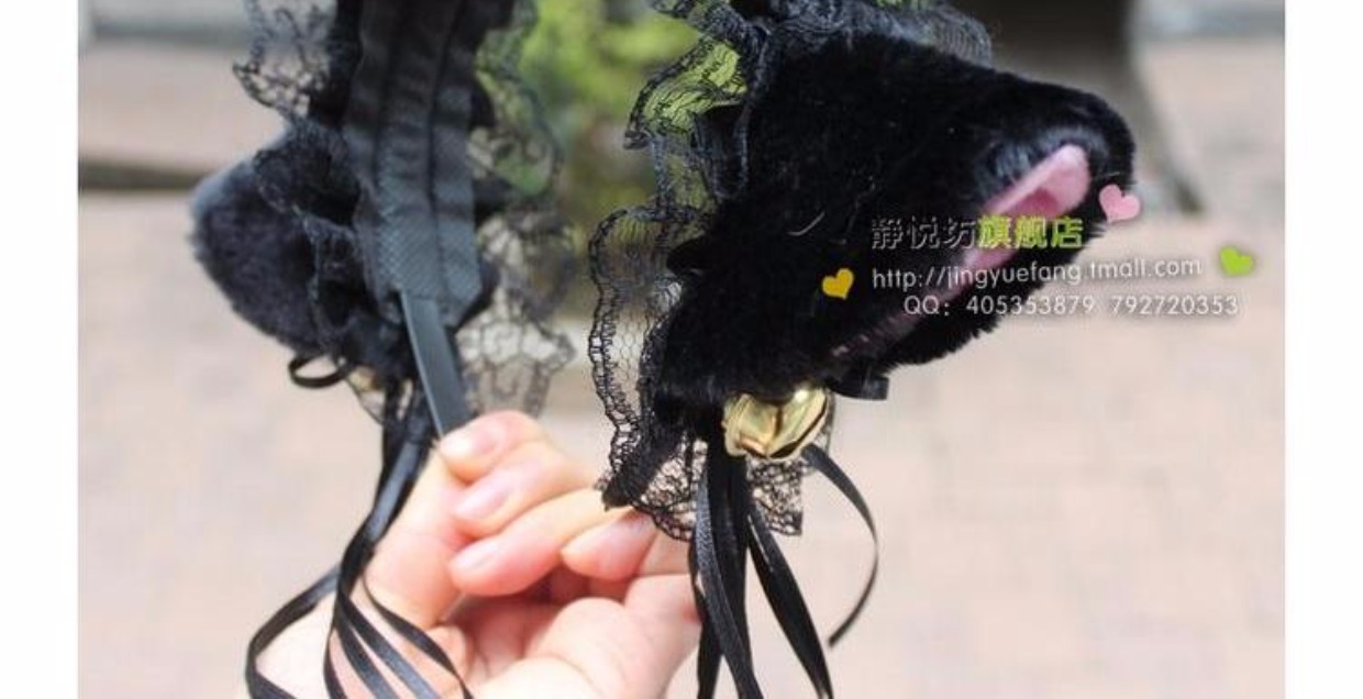 Tai mèo đen trắng đuôi mèo tai mèo vuốt cos cos mũ nón cosplay trang phục găng tay anime cosplay joker
