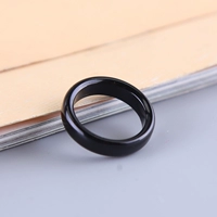 Черные бусины, 17mm, диаметр 14мм