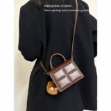 MBSQHNA Милая акриловая небольшая сумка, универсальная портативная сумка через плечо, коллекция 2023