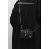 MBSQHNA Сумка через плечо, цепь, небольшая сумка, небольшая дизайнерская маленькая помада