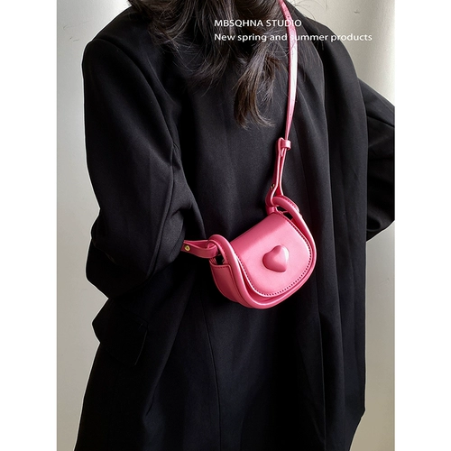 MBSQHNA Милая маленькая сумка через плечо, серебряная помада, сумка на одно плечо, 2023
