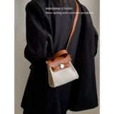 MBSQHNA Маленькая универсальная брендовая сумка через плечо, портативная помада, изысканный стиль