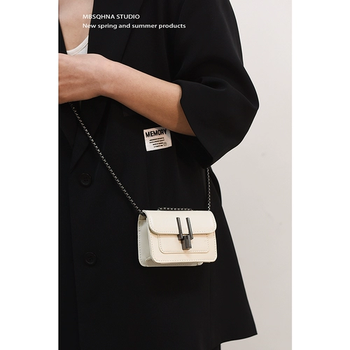 MBSQHNA Сумка через плечо, цепь, небольшая сумка, небольшая дизайнерская маленькая помада