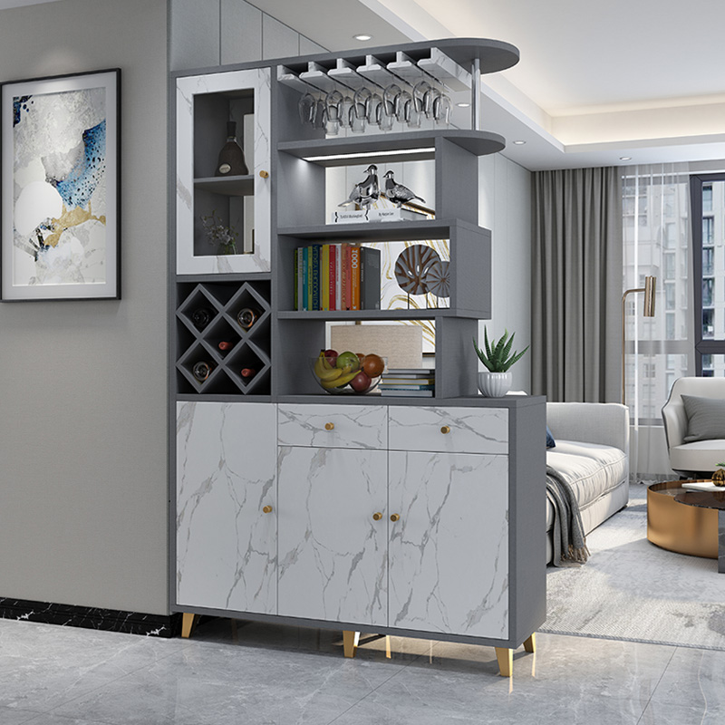 Entry into the family Footwear Cabinet Shoes Cabinet Integrated Modern Minimalist Screen Decorative Cabinet shelve Entrance Wine Cabinet Living-room Cubicle Cabinet