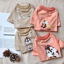 Mr. Miss Chipmunk Pet Dog Dog Clothes Small Dog Cat Clothes Autumn Fadowel Puppies Autumn Cotton