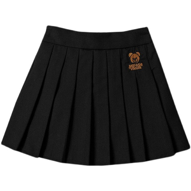 ເດັກຍິງ pleated skirt skirt ພາກຮຽນ spring ແລະດູໃບໄມ້ລົ່ນ 2024 ໃຫມ່ versatile ສິ້ນເດັກນ້ອຍແບບເດັກນ້ອຍ jk ສັ້ນ skirt summer