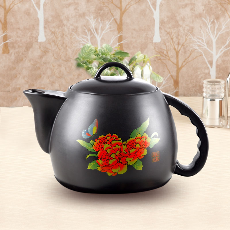 3lL liter frying medicine pot ceramic Chinese medicine pot electric medicine pot split medicine pot fu pot body-Taobao