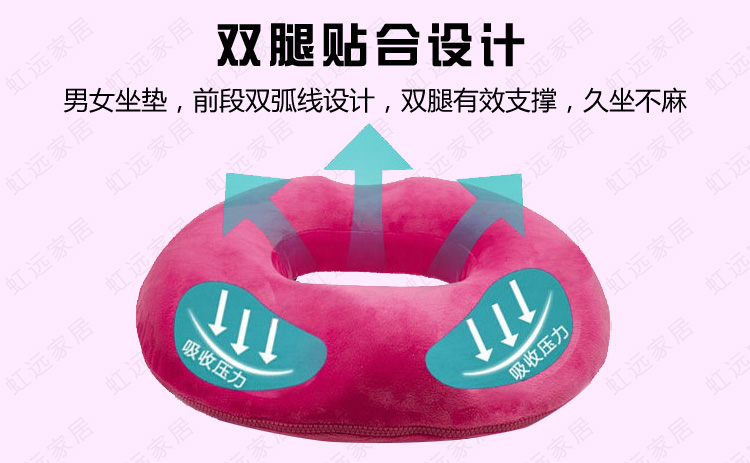 Phụ nữ mang thai ass nén đệm để giảm bớt Văn phòng bên sau sinh giảm đau chống sốc xe vòng ghế đuôi - Ghế đệm / đệm Sofa nệm lót ngồi