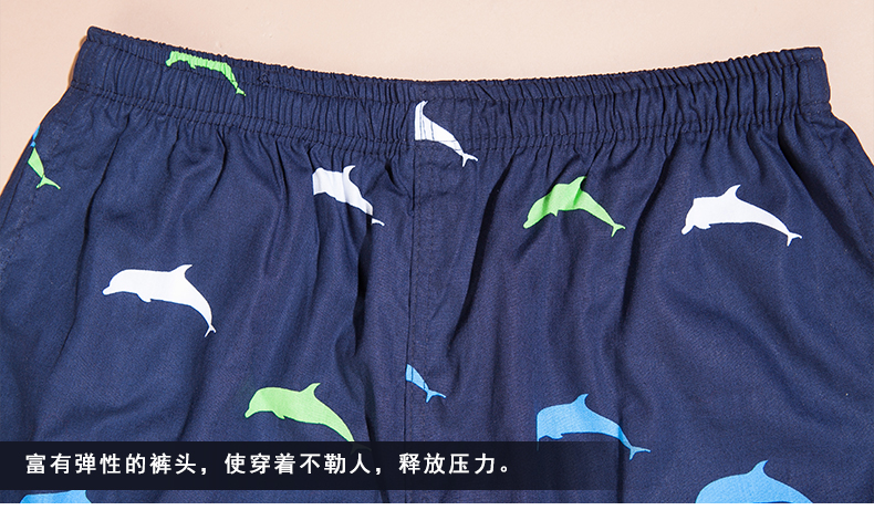 Quần short nam cực nam cotton nhà mùa hè lỏng lẻo quần nam pyjama năm điểm quần âu quần quần đũi nữ