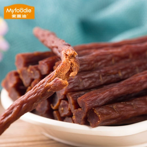 McFudi Dog Snack Beef Stick Pet Pet Teddy Snack Beef Jerky Strip Pupp Pupp Puppy Training Dog Reward 360g