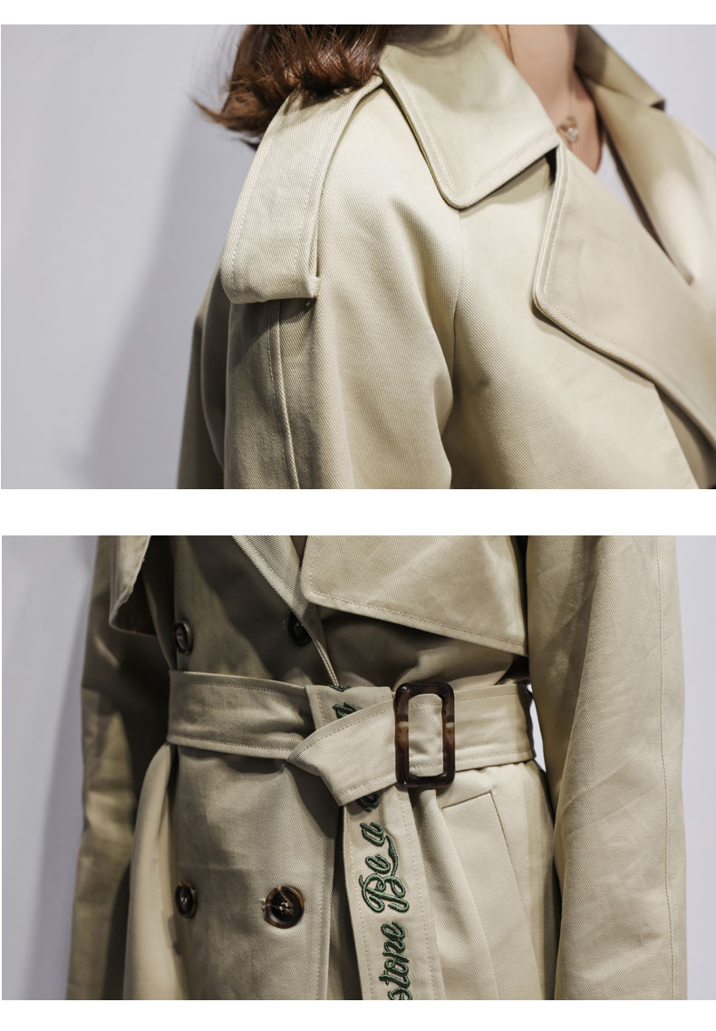 Trench pour femme en Coton en Coton - Ref 3225721 Image 22