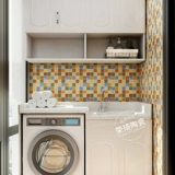 Античный ретро-цветный керамический мозаичный бассейн с рыбной пруд Ванная комната Анти-скользкая настенная плитка на открытом воздухе балкон потолок