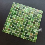 Открытый бассейн рыб пруд бассейн Стекло Золотая линия мозаика для ванной комнаты плитка отеля внешняя стена балкон -потолка головоломка