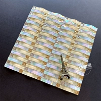 Стеклянная трехмерная мозаика, барный уличный декор для колонны