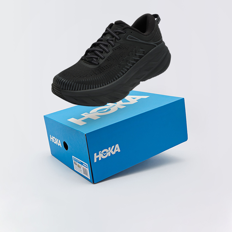 Hoka One One Bondi 7 Men's and Women's Bondi 7 Mesh Versatile and Comfortable Sports Casual Shoes 1110518