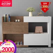 Doorway Shoe Cabinet Home Minimalist Modern Genguan Door Hall Cabinet Ultra Slim Nordic Multifunction Incoming Door Lockers
