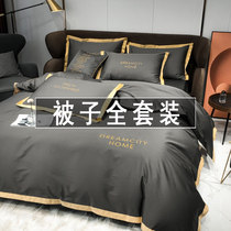 High-quality cotton bedding full set combination quilt quilt set seven-piece set quilt core pillow core four-piece set winter