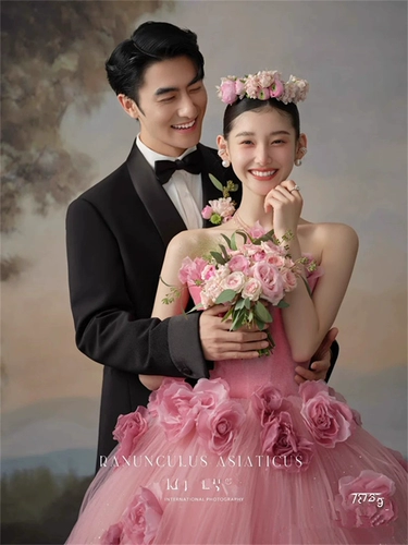 Розовый наряд маленькой принцессы, милое свадебное платье, в цветочек, юбка-пачка