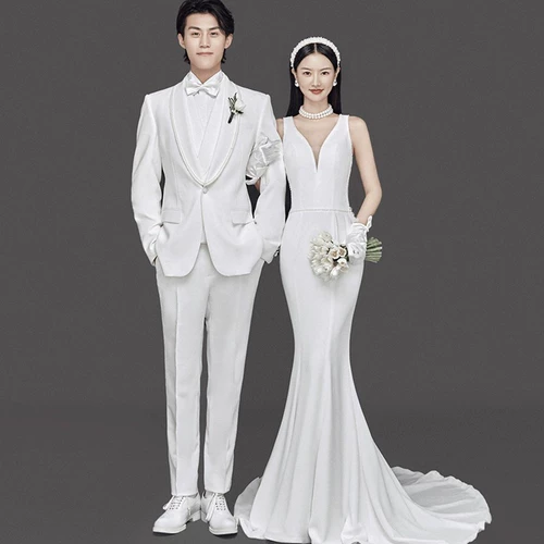 Корсет для влюбленных, элегантное модное свадебное платье, крой «рыбий хвост»