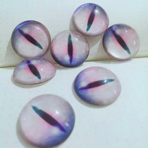 Handmade accessories glass animal Doll Doll wool felt Pearl a floating eyes cherry blossom purple