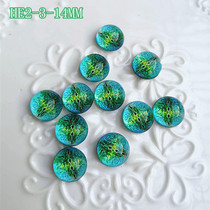 Original diy handmade goat felt poke fun glass eye eyeball eyeball HE2-3