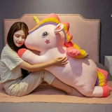 Плюшевая игрушка, тряпичная кукла, милая подушка для сна, единорог