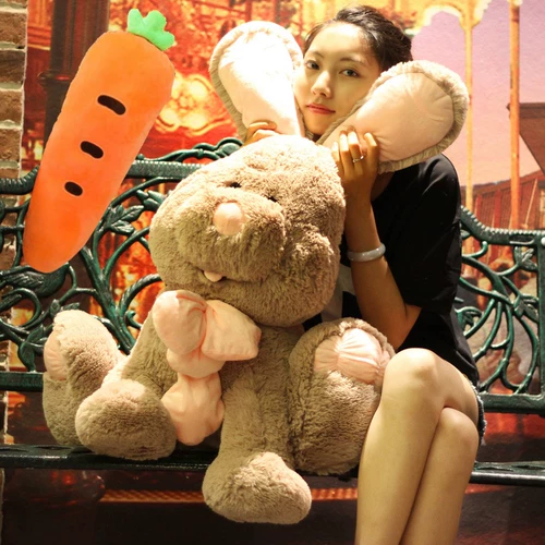 Оригинальная плюшевая игрушка, тряпичная кукла для сна, кролик, подушка, США, кукла-кролик, подарок на день рождения