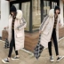 Mùa đông 2018 mới quần áo cotton oversize nữ dài phần lông lớn cổ áo sinh viên cotton áo khoác áo khoác cotton áo phao nữ cao cấp Bông