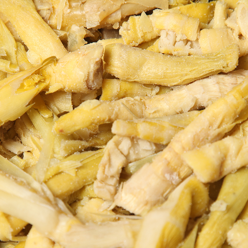 New goods Zhejiang flat pointed shoots crushed bamboo shoots with bamboo shoots dried wild crushed spring shoots 5 catties