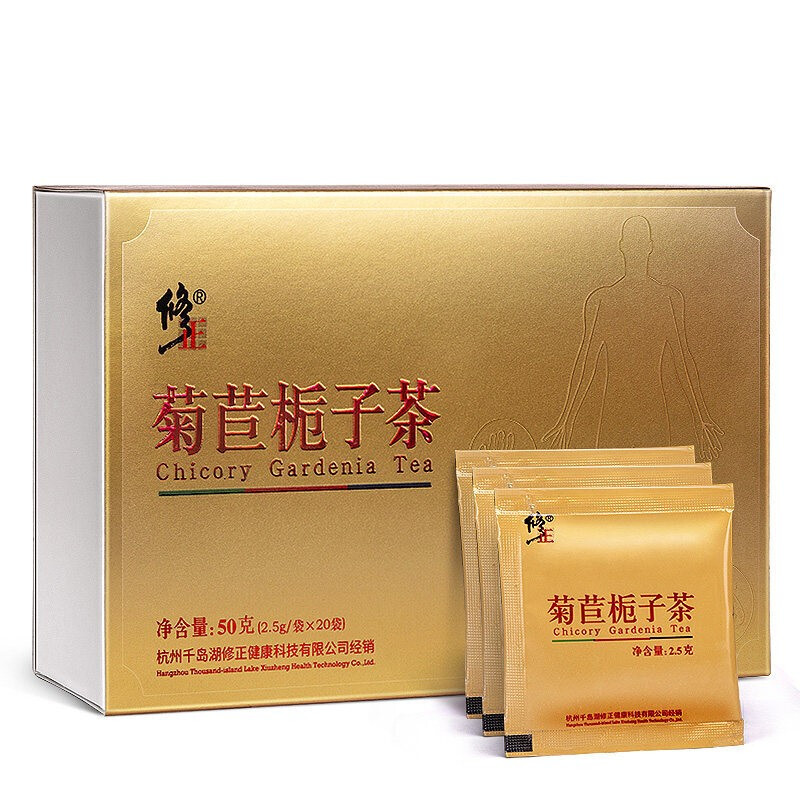 Amendments to the chicory Gardenia tea can be matched with the root of the root non-Chinese sour tea uric acid high orange chicory root