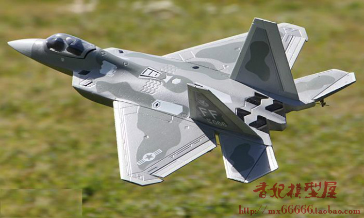 The Divine Eagle Model F22 Mengfowl Culvert Model Aircraft 50MM Culvert Fighter Jets Aircon DIY-Taobao