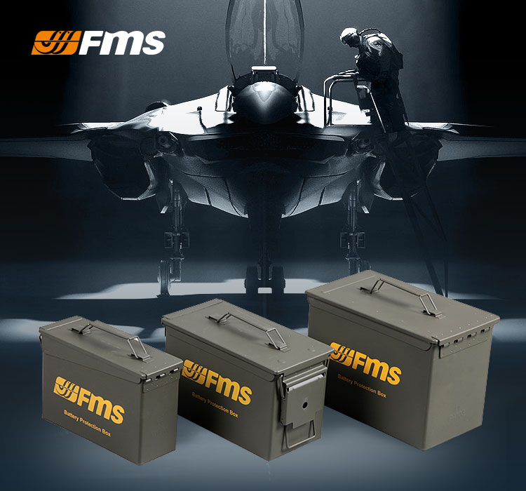FMS battery explosion-proof case Lithium battery storage case aeromodeproof accessories containing box waterproof and explosion-proof seal protection