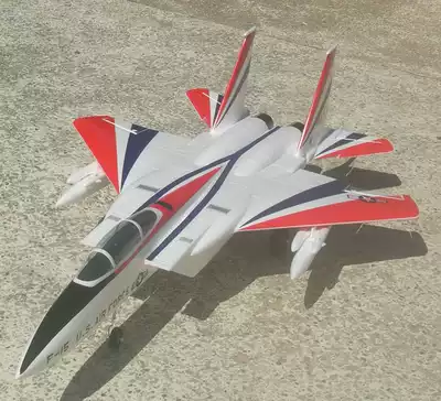 F15 six-channel culvert fighter electric remote control model fixed-wing aircraft 3D model F16 upgraded version