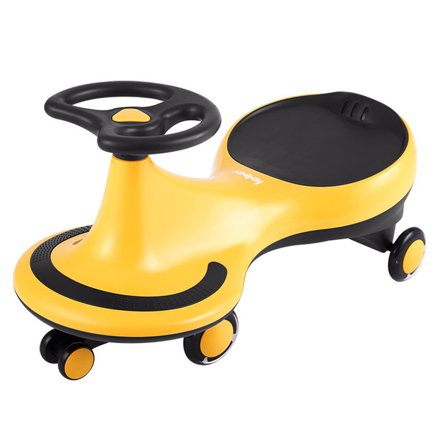 Lebei ລົດບິດຂອງເດັກນ້ອຍ universal wheel swing car yo-yo car 2-3-8 years old male and women baby Niuniu car balance car