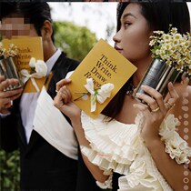 New Art Brigade Filming Ins Small Freshening Extramarital Affair Photography Writing Real Themed Photo Props English Card Board