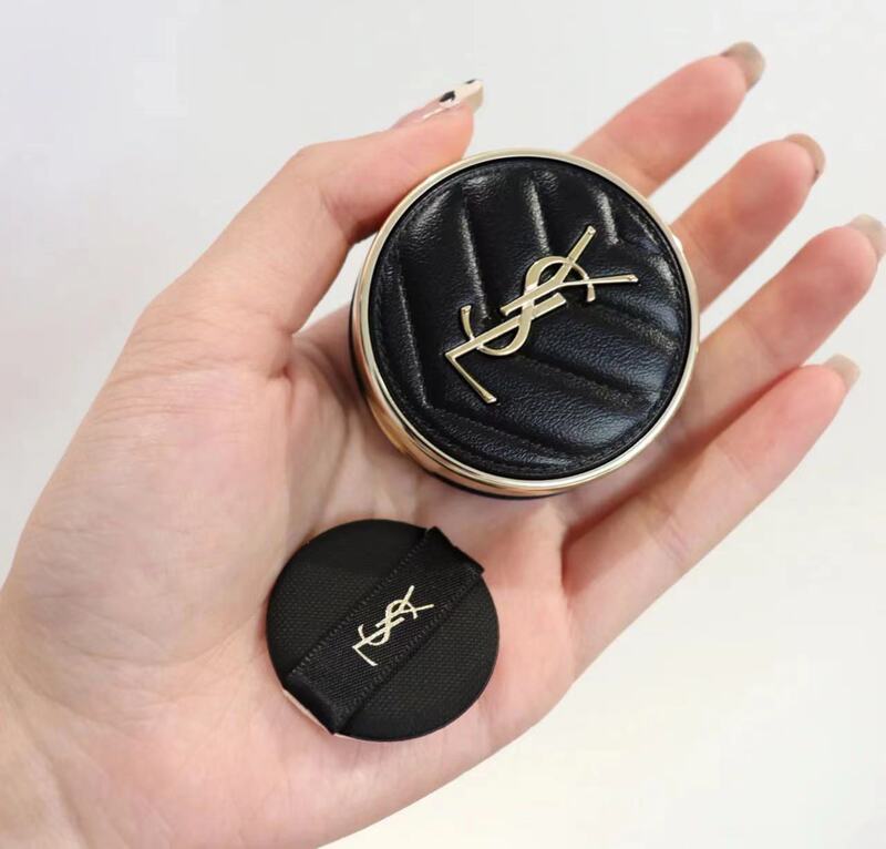 Guochuan YSL High-End Feather Leather Cushion Foundation Medium Sample 5g Mini B20 Color with Puff Guochuan YSL High-End Feather Leather Cushion Foundation Medium Sample 5g Mini B20 Color with Puff