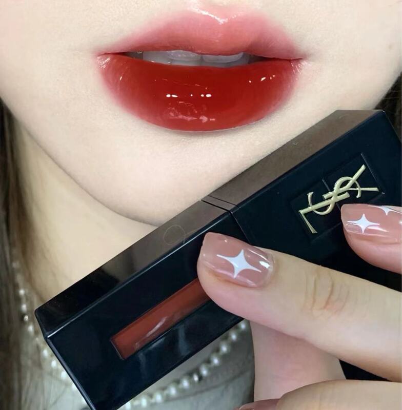 Ysl Saint Laurent Black Tube Lip Glaze 416 407 434 440 441 Pink Gold 213 Water Gloss 610