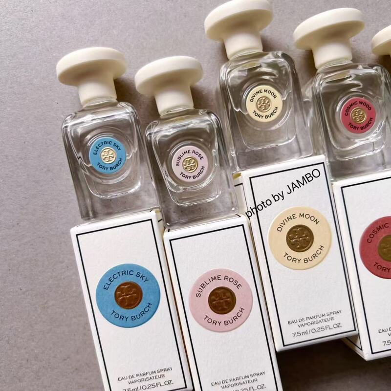 Tory Burch Perfume Sample Q Fragrance 7.5ml Electric Sky Supreme Rose Sacred Moon Universe Tory Burch Perfume Sample Q Fragrance 7.5ml Electric Sky Supreme Rose Sacred Moon Universe