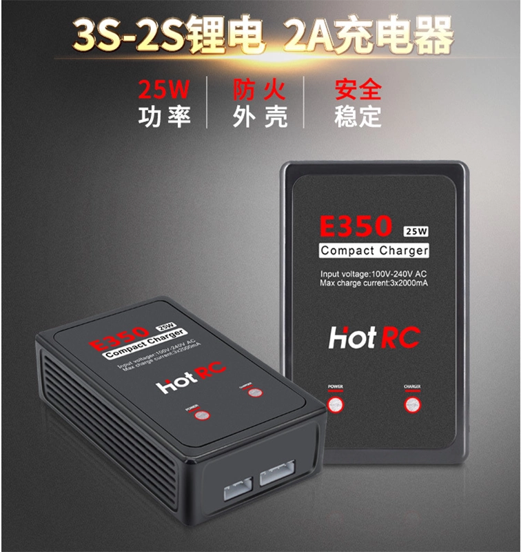 Bộ sạc B3AC / E350 Model RC Car Model Ship Model 2S / 3S Lithium Battery Balance Charger / 7.4V / - Smart Scooter
