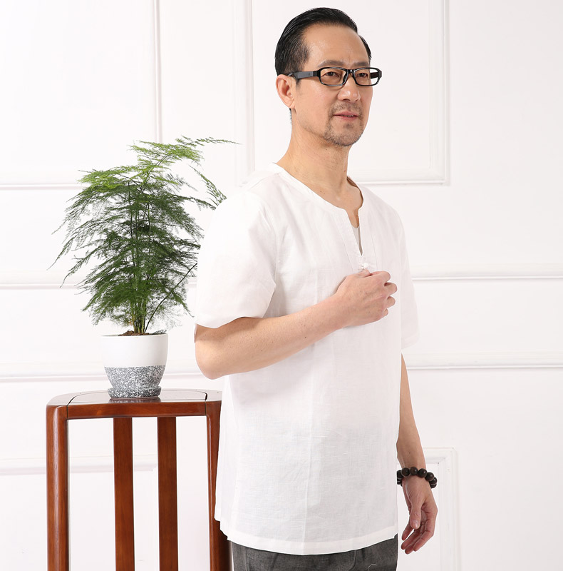 Mùa hè 2017 bộ đồ Tang nam cổ điển Trung Quốc áo khoác gió nam phù hợp với trang phục trung niên quần tây nam